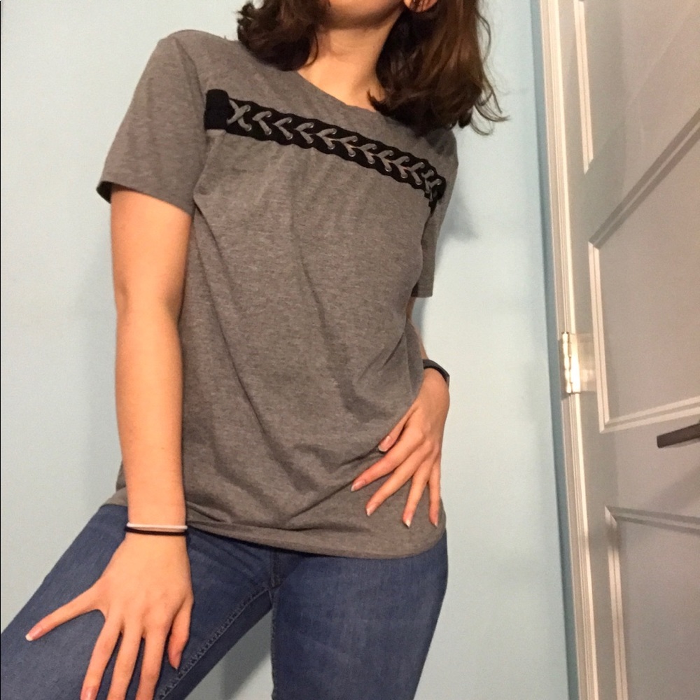 Laced top